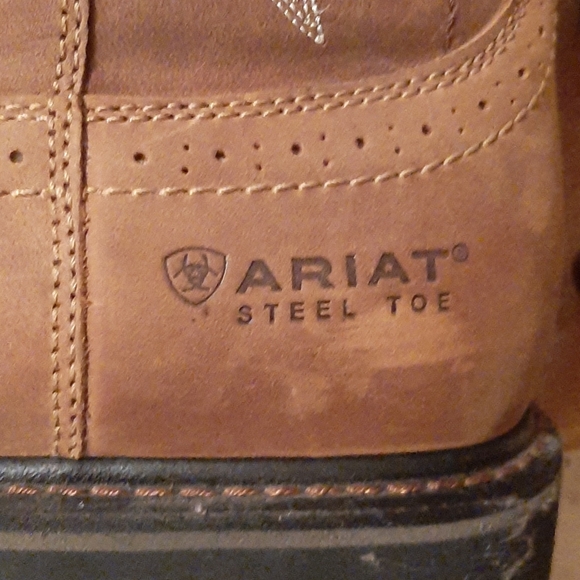 Men's ariat steel toe boot. - Picture 8 of 8